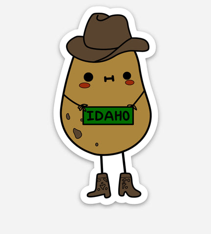 Idaho Potato Sticker - Young Artist Series
