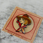 Cowgirl Enamel Pin