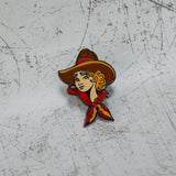 Cowgirl Enamel Pin