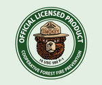 Smokey Bear Sticker