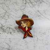 Cowgirl Enamel Pin