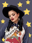 Idahowdy Cowgirl Baseball Tee