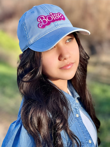 Boise Pink Label Denim Hat