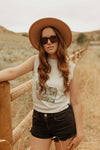 Idaho Watercolor Wildflowers Tank