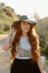 Idaho Watercolor Wildflowers Tank