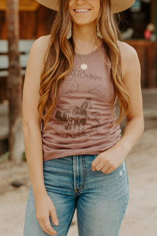 Celebrate Idaho 1890 Appaloosa Ladies Tank