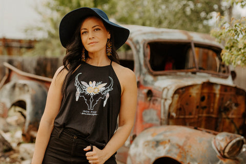 Iron Pine Boho Flowy Tank
