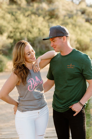 Boise Tree Grey Tank