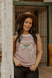 Idaho Boho Ram High Neck Tank