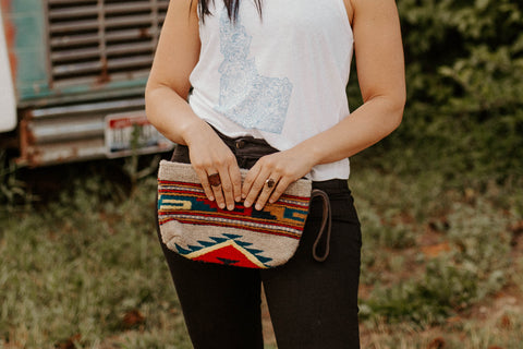 Mitla Wristlet Clutch