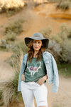 Iron Pine Pronghorn Watercolor Tank