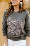 Boise Skyline 3/4 sleeve tee