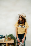 Idaho Butterfly Crop Top