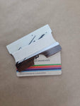 Minimal Wallet - made from recycled snowboards