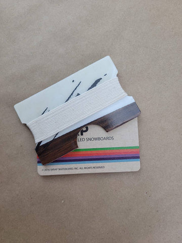 Minimal Wallet - made from recycled snowboards