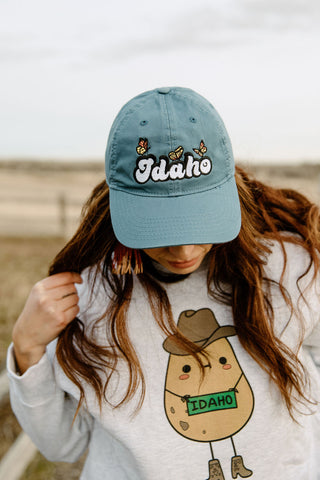 Idaho Butterfly Relaxed Twill Hat