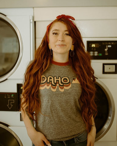 Idaho Retro Mtn Tee