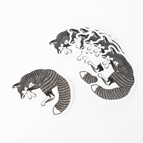 Bird Mafia - Fox vinyl sticker