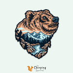 Bear Mountain View Sticker