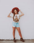 GINA PINK LABEL Bowie Cowboy Tee