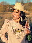 Pronghorn Bubble Sleeve French Terry Pullover