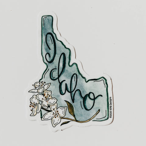 ID Flower Sticker