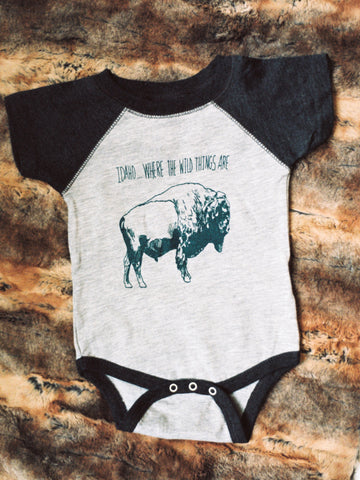 Where the Wild Things Are - Bison Onesie