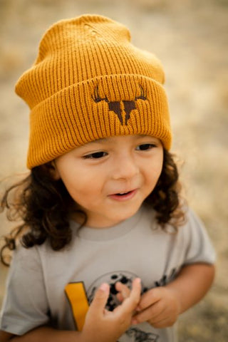 Idaho Deer Cuffed Beanie