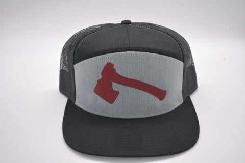 Iron Pine Idaho Axe 7-Panel Trucker