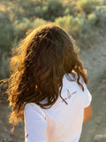 Girls Boho Pronghorn Tie Front Tee