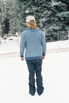 Idaho Deer Antler Zip-up Hoodie