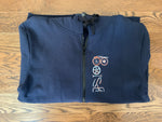 Boise Bike Gears Zip-Up Hoodie