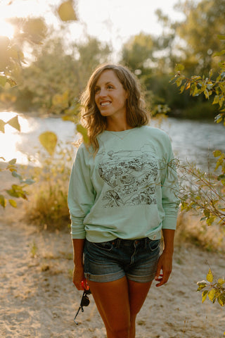Boise Skyline Sweatshirt