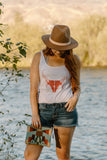 Idaho Pronghorn Boho Tank - Solid Color