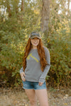 Idaho Tree Pattern Trucker