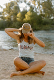 Idaho Tree Pattern Trucker