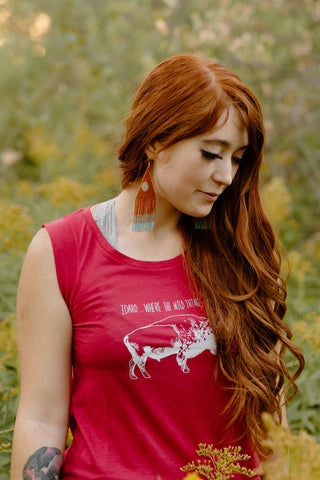Where the Wild Things Are - Buffalo Muscle Tee