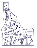 Idaho Hunting Season Sticker