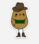 Idaho Potato Sticker - Young Artist Series