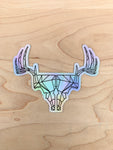 Iron Pine Idaho Deer Antler Holographic Sticker