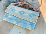 Southwest Blue Crossbody Tote