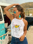 Iron Pine Boho Pronghorn Antler Tank