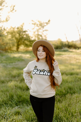 Idaho Monarch Butterfly Sweatshirt