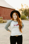 Bison Baseball Tee