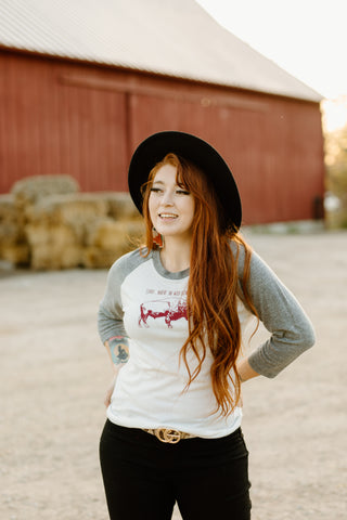 Bison Baseball Tee