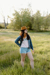 Idaho Butterfly Crop Top