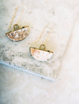 Sarah Safavi Basin Agate Earrings -SALE