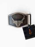 Idaho Antler Skull Buckle