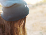 Idaho Antler Blue Beanie