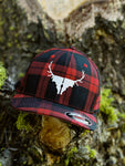 Idaho Elk Antler Plaid Flexfit